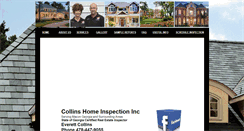 Desktop Screenshot of collinshomeinspectioninc.com